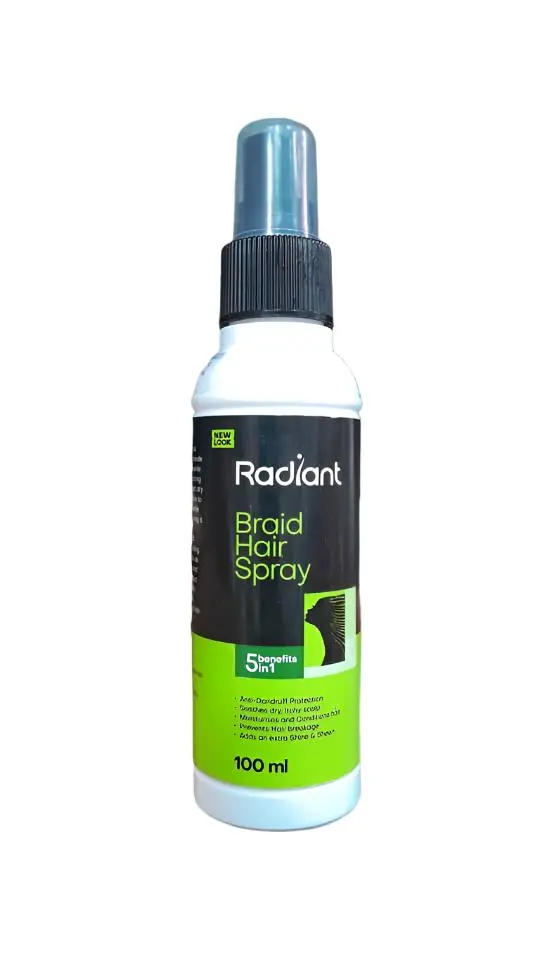 Radiant Braid Hair Spray 100ml