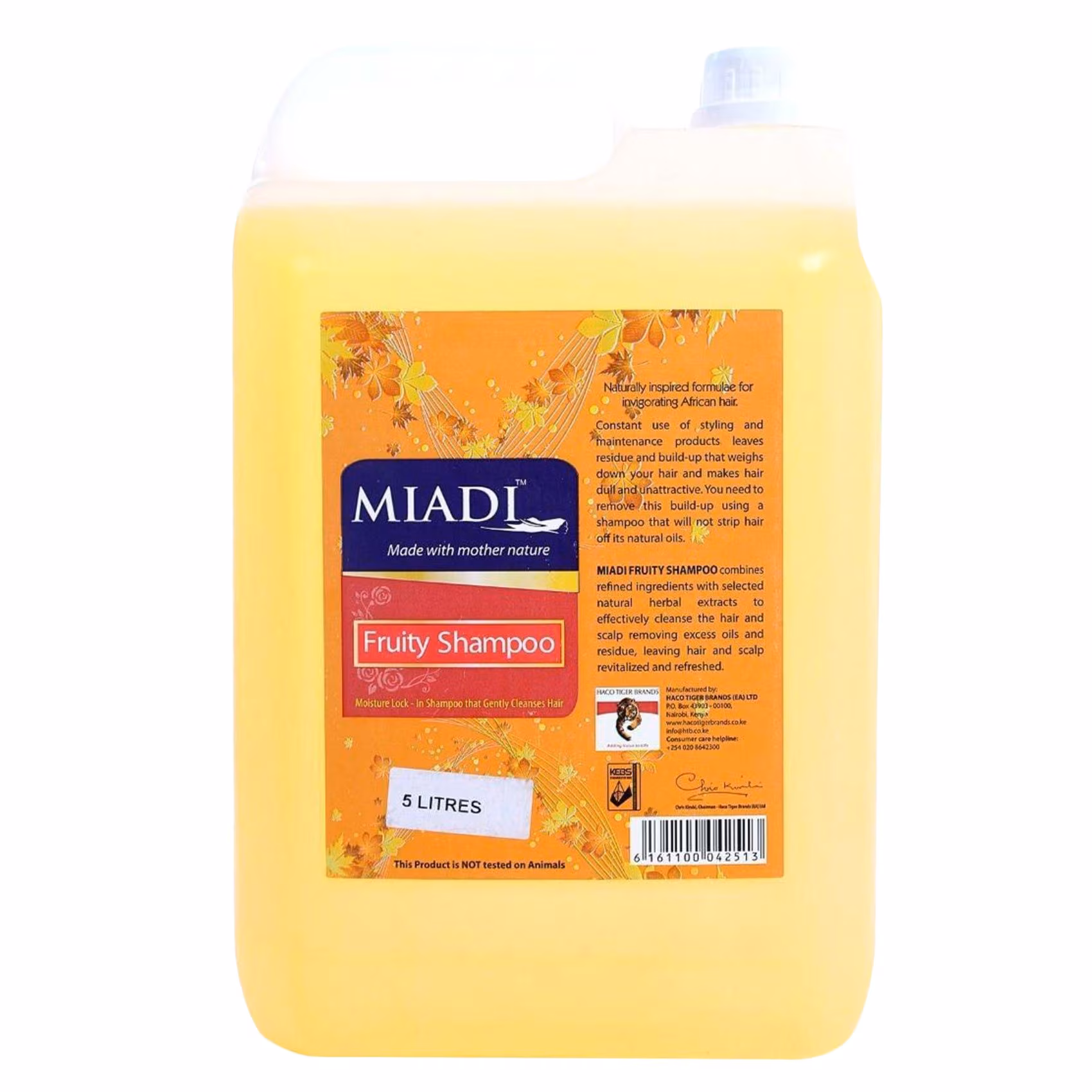MIADI SHMP FRUITY 5L