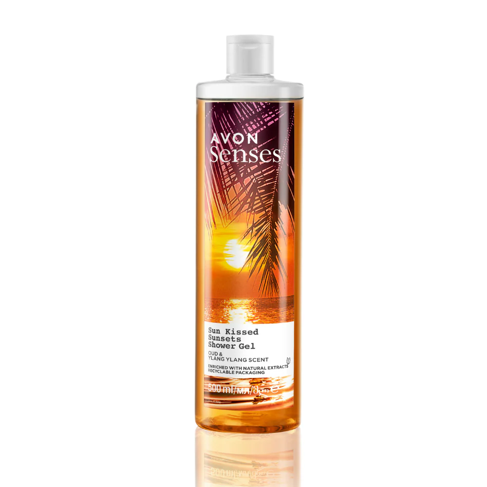 Avon Sense Sun Kissed Sunsets Body Wash