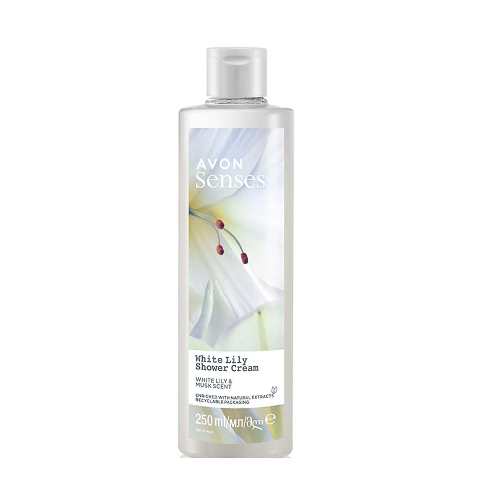 Avon Sense White Lily Body Wash