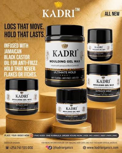 Kadri moulding gel wax black 1kg